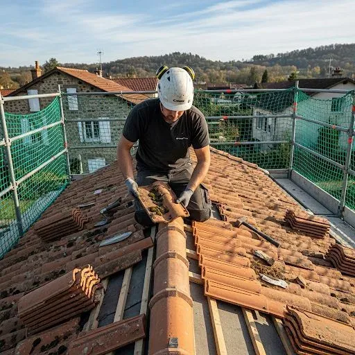 JF Environnement : Couvreur Roanne (42) à Le Coteau