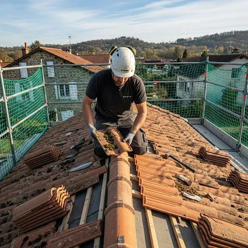 JF Environnement : Couvreur Roanne (42) à Le Coteau