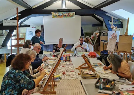 Les artistes costellois à Le Coteau